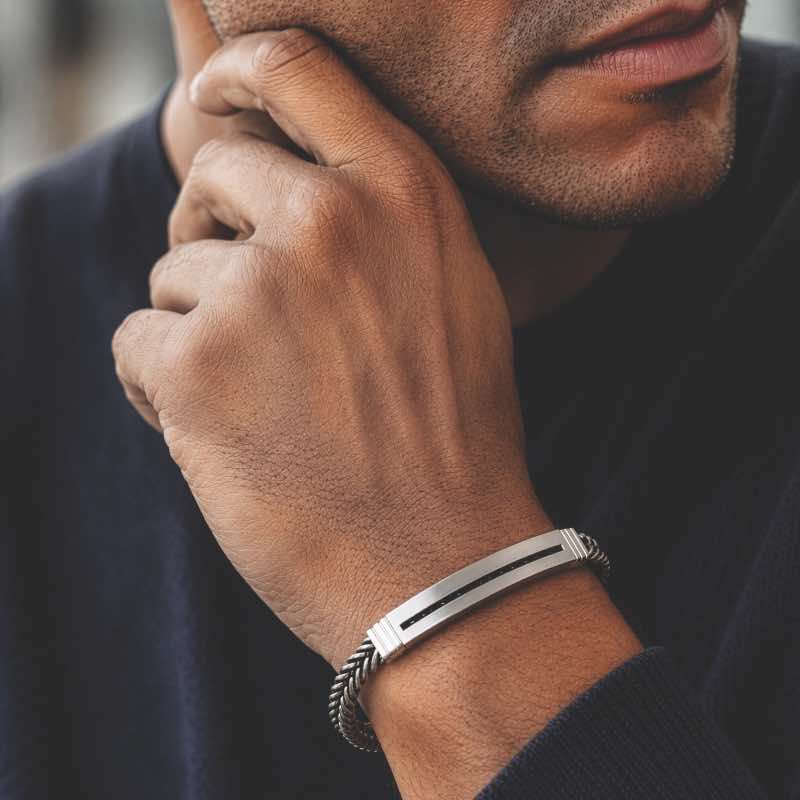 The Sentinel Italian Steel Bracelet