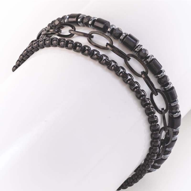 Midnight Milano Bracelet Trio