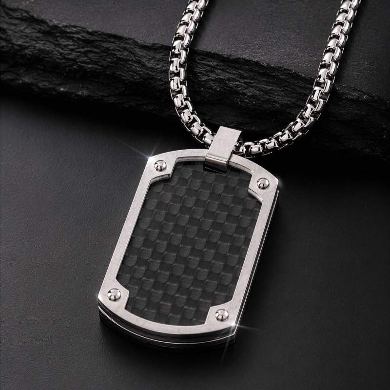 Carbon Command Dog Tag