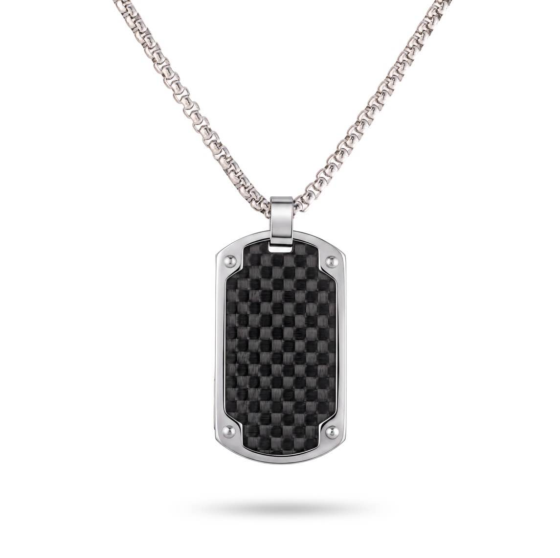 Carbon Command Dog Tag