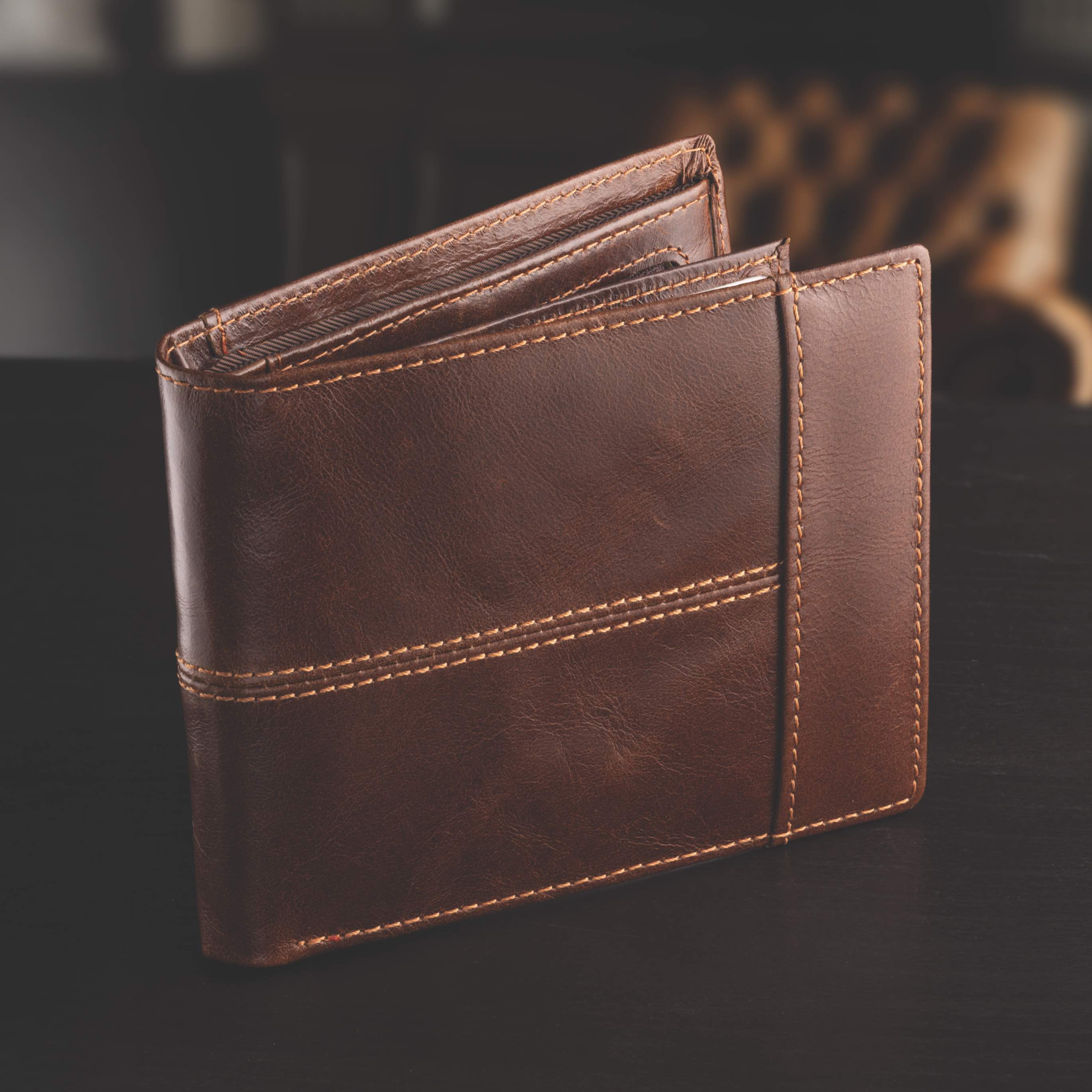 Top Grain Cowhide Wallet PLUS FREE-Multi Tool