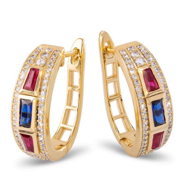 America the Beautiful Earrings