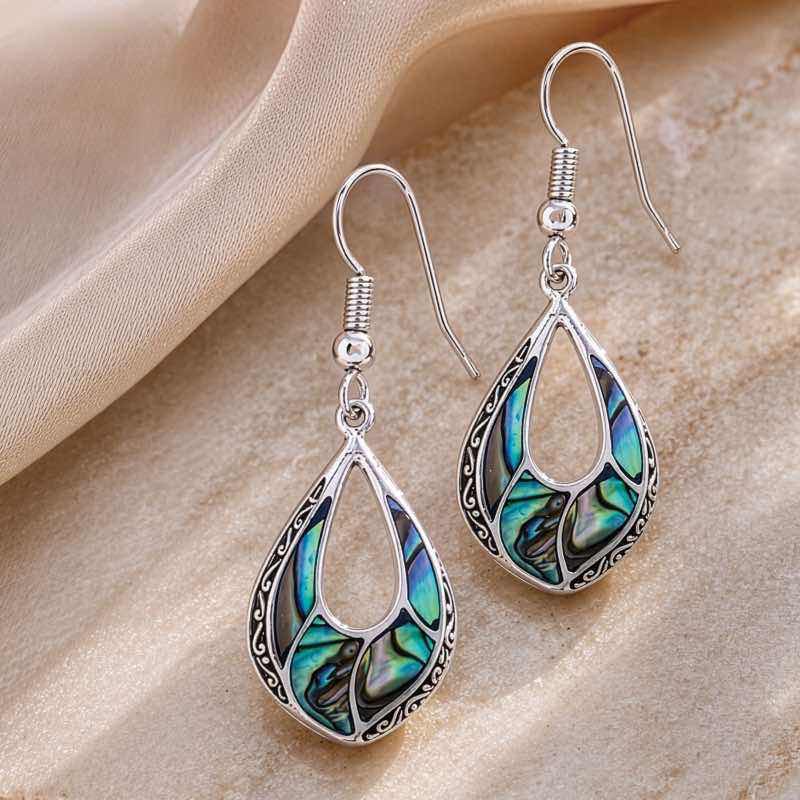 Bali Sea Light Earrings (Set of Both)