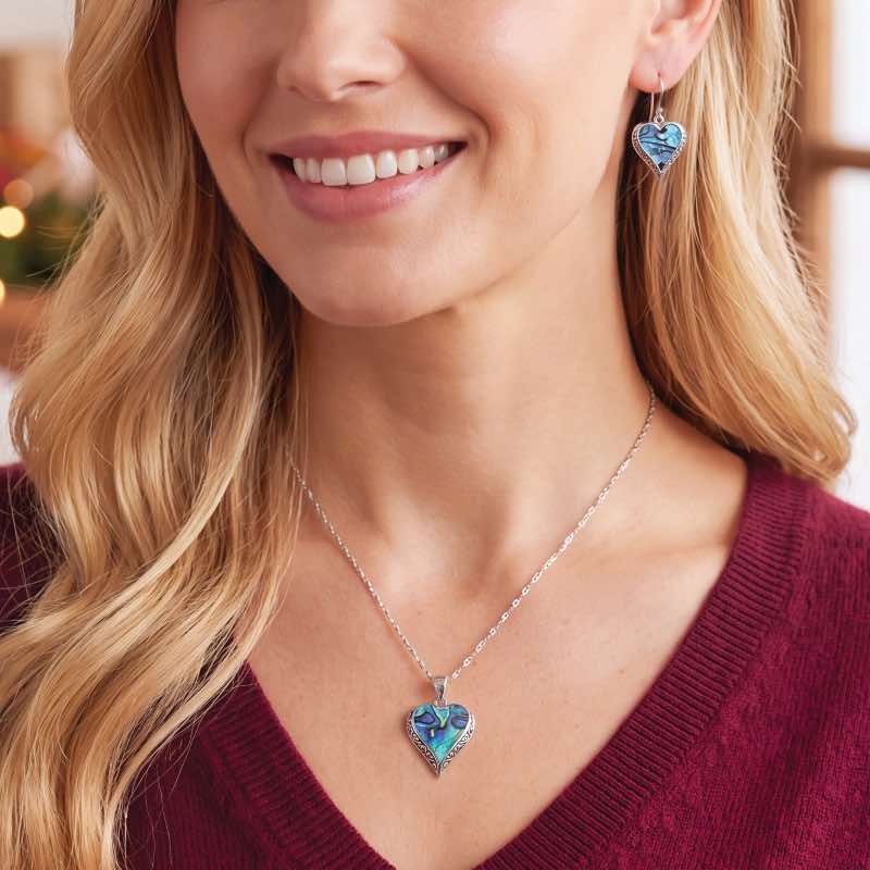 Bali Seaheart Pendant & Chain
