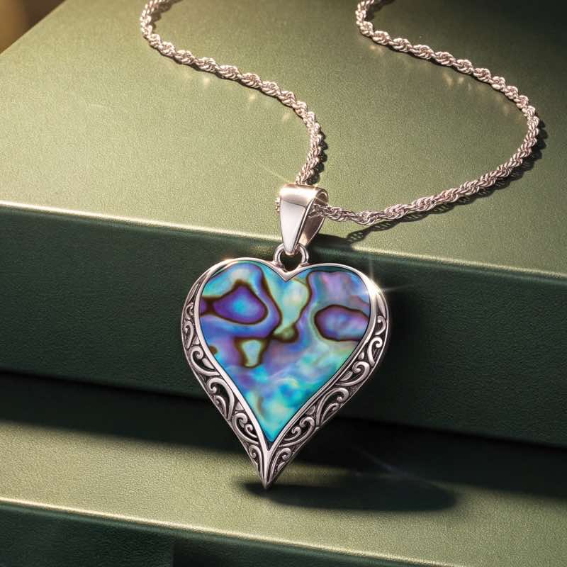 Bali Seaheart Pendant & Chain