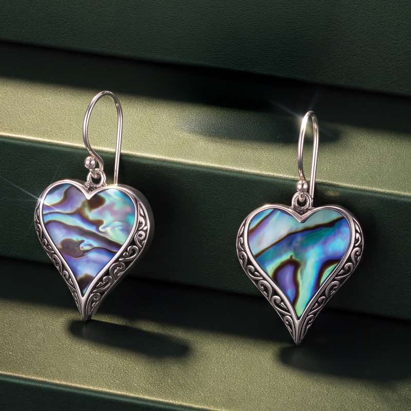 Bali Seaheart Earrings