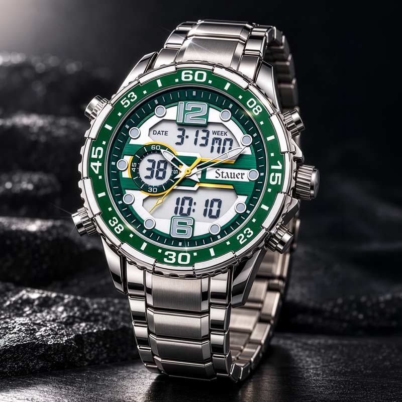 Stauer Greenline Hybrid Watch