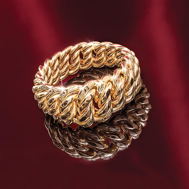 14K Italian Gold Rope Ring