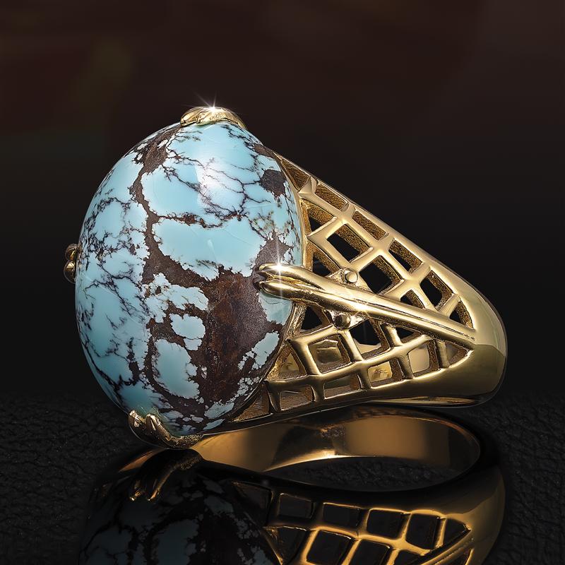Arizona Turquoise Story Stone Ring
