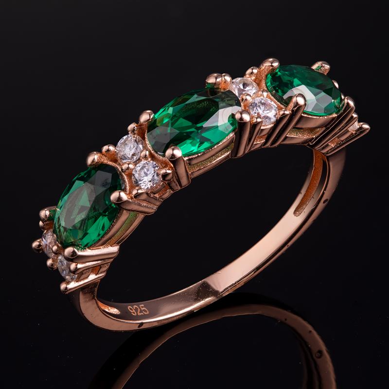 Stress-Free Glamour Ring (Emerald Green)