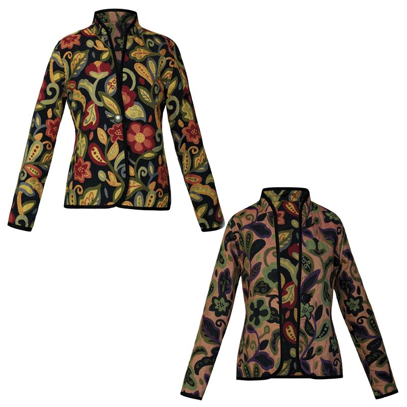Reversible Artisan Jacket (Classic Provence Garden)