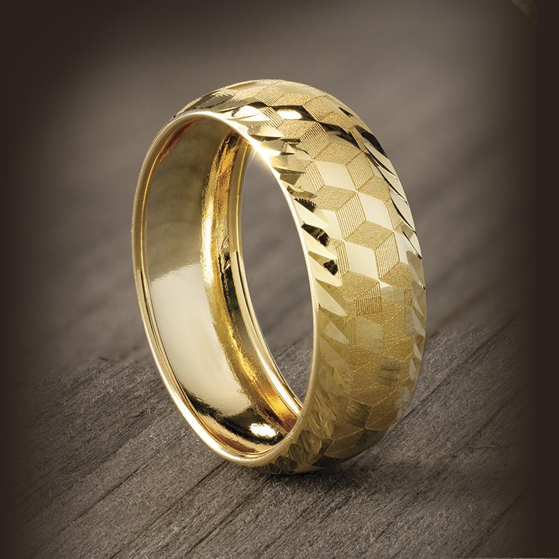 14k Gold Italian Love Ring