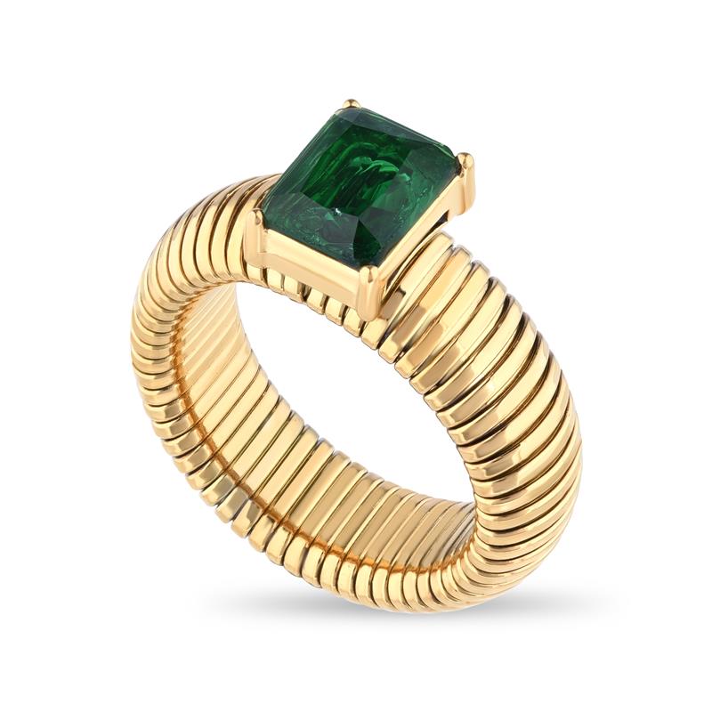 Opulence DiamondAura Ring (green)