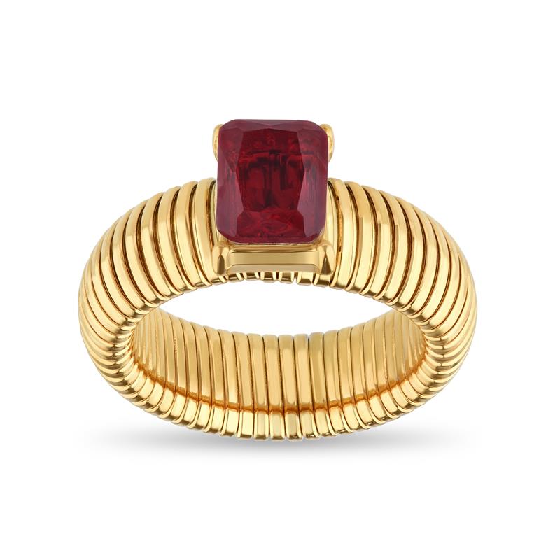 Opulence DiamondAura Ring (Red)