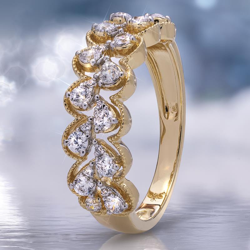 Jewelers Apex Lab-Grown Diamond Ring (2/5 ctw)