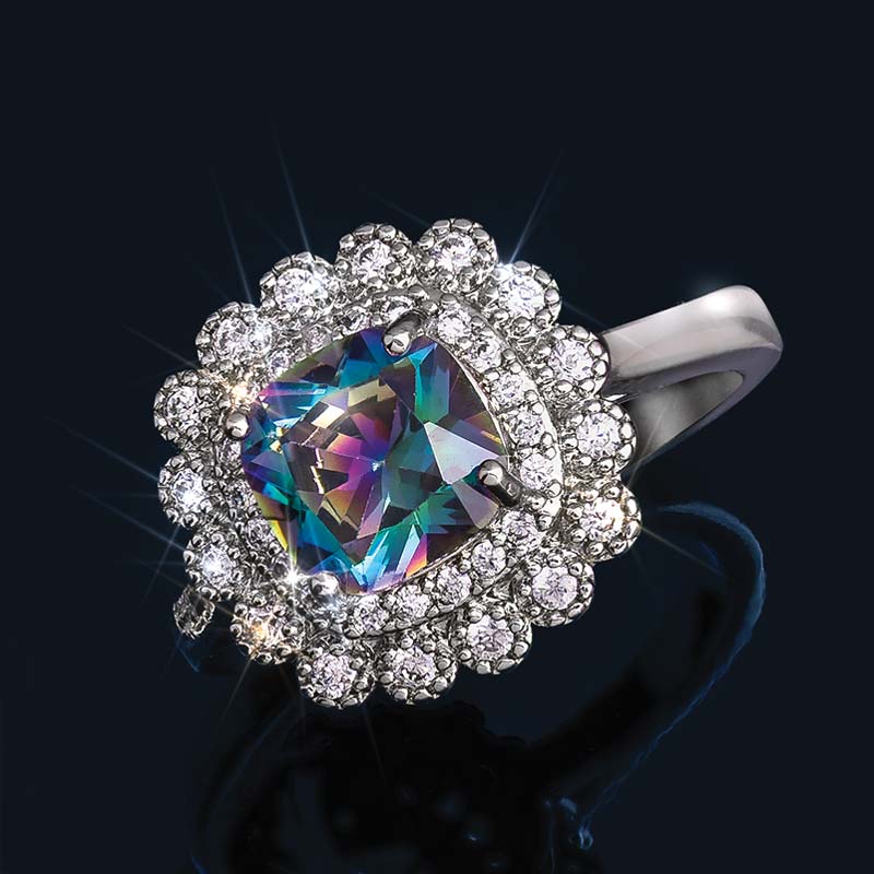 DiamondAura Mystery Color Change Ring