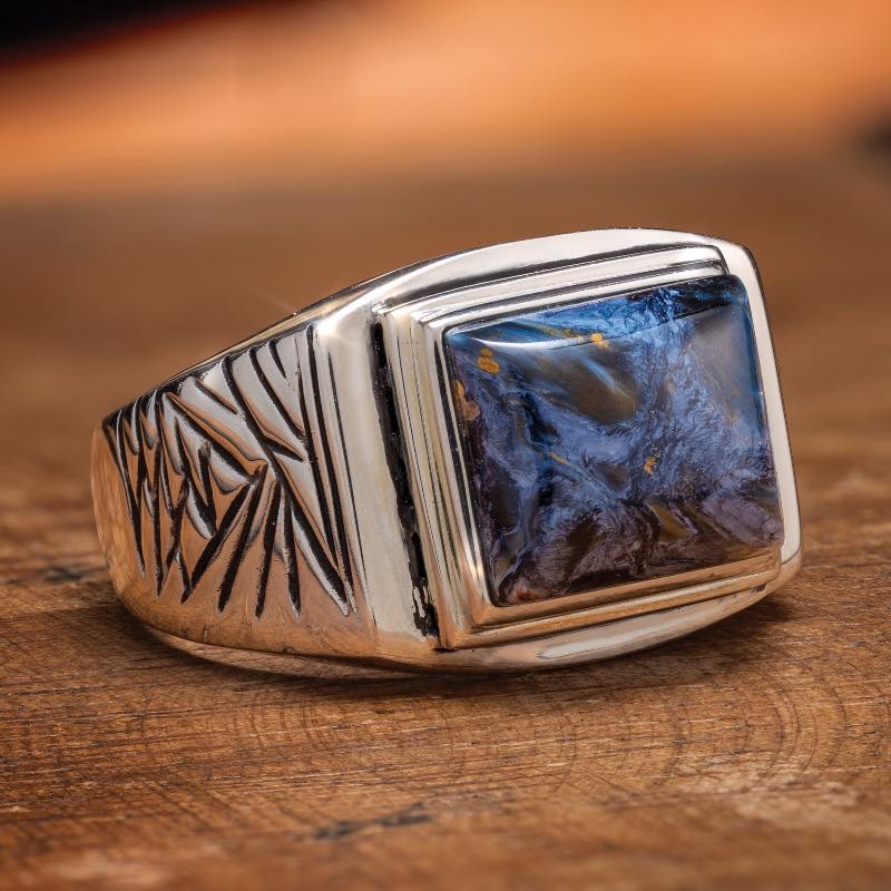 Men's Tempest Pietersite Ring