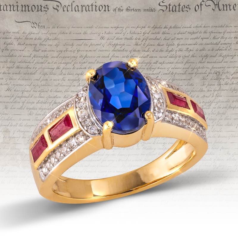 America the Beautiful Ring