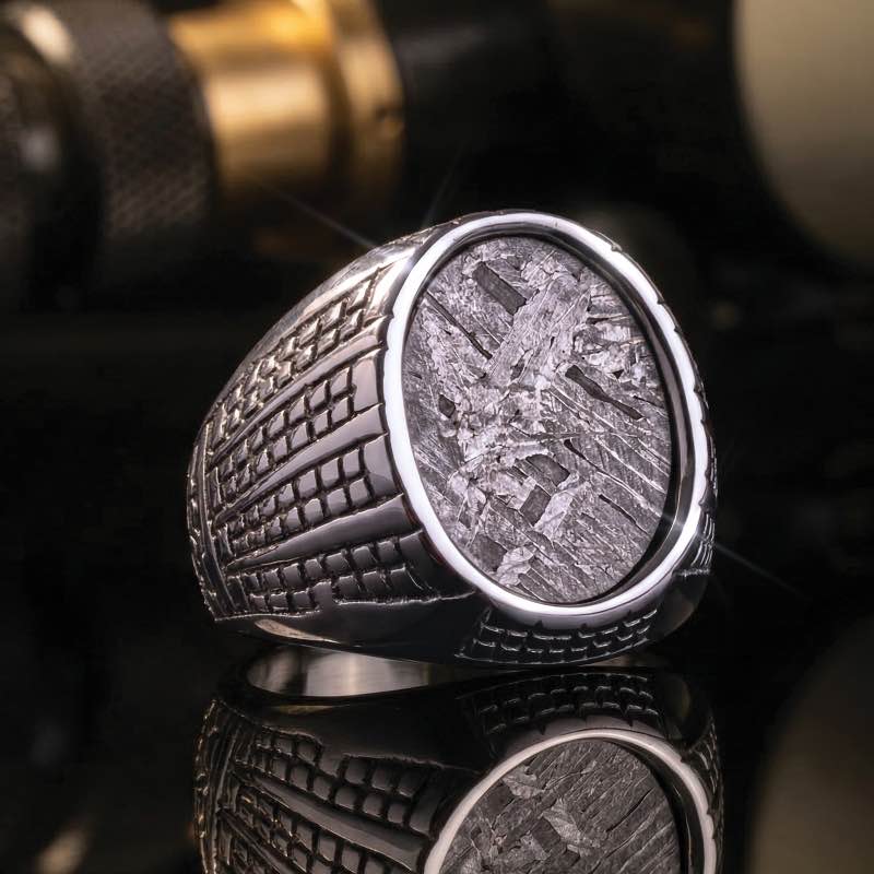 Iron Sky Meteorite Ring