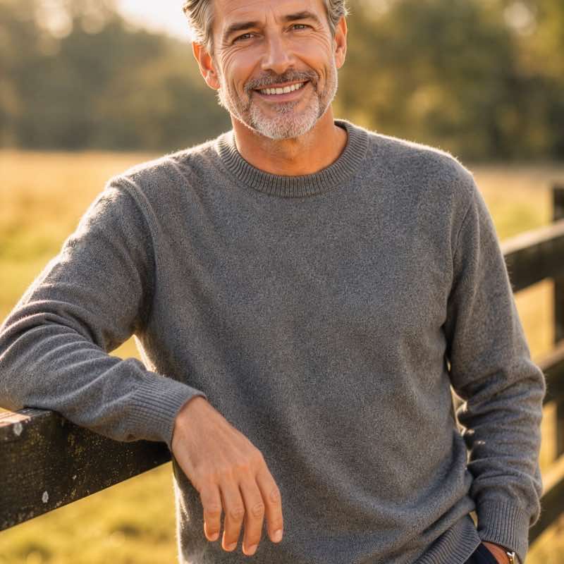 Cashmere Revival Sweater (Heather Gray)