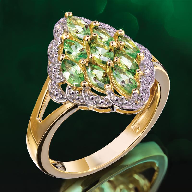 Tsavorite Discovery Ring