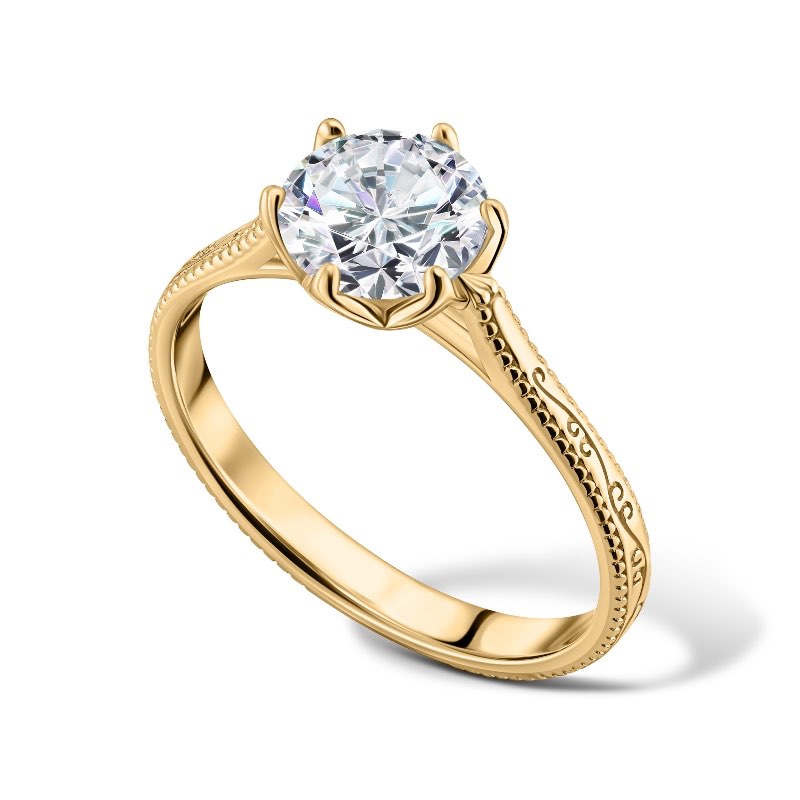 Star Power Moissanite Ring