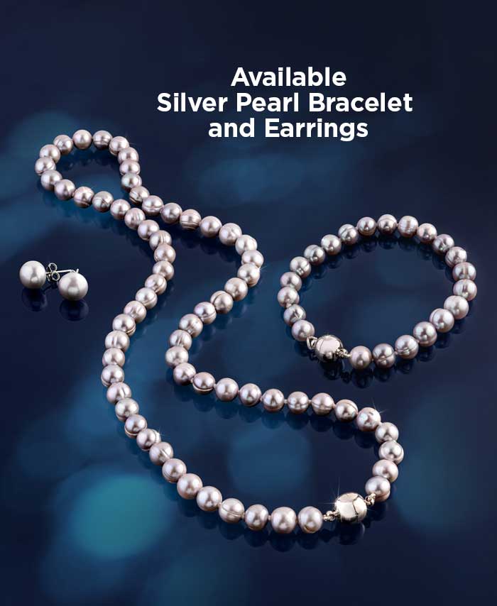 Silver Pearl Set