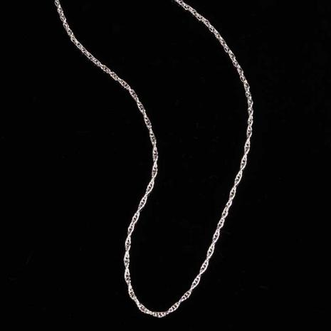 Sterling Silver Rope Chain (18")
