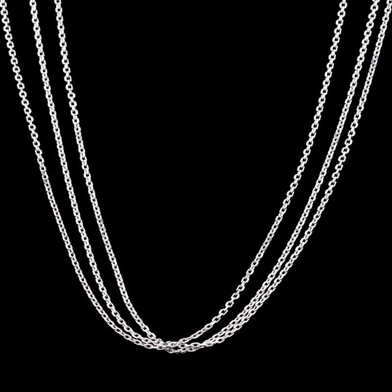 3-Strand Sterling Silver Cable Chain