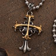 Onyx Celtic Cross Pendant