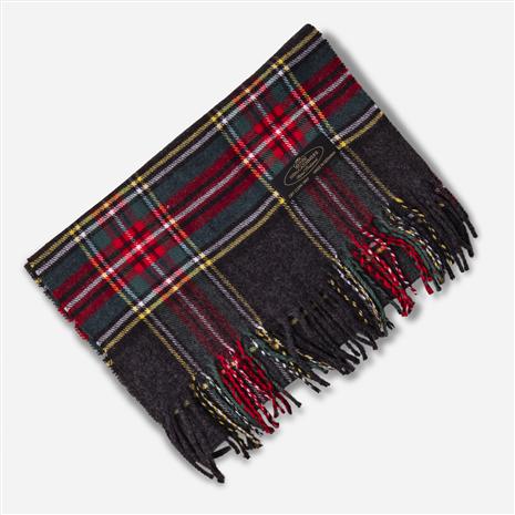 Cashmere Scarf (Red Plaid)