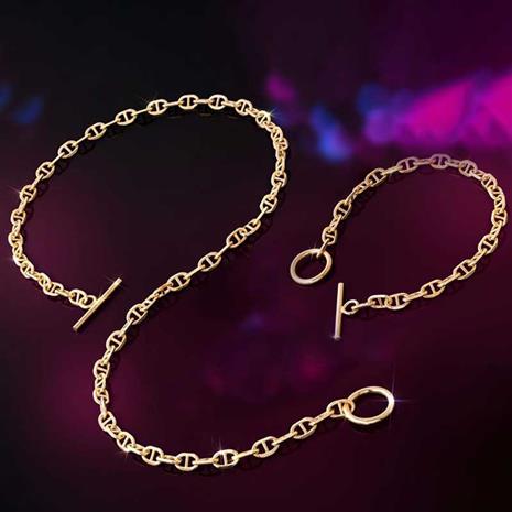 Mariner Link Necklace & Bracelet