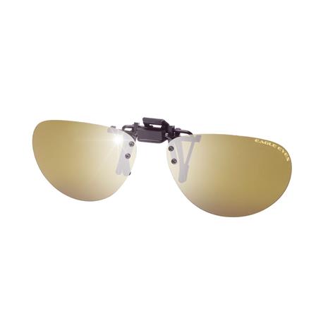 Eagle Eyes Clipon Contemporary Sunglasses (Mirrored)