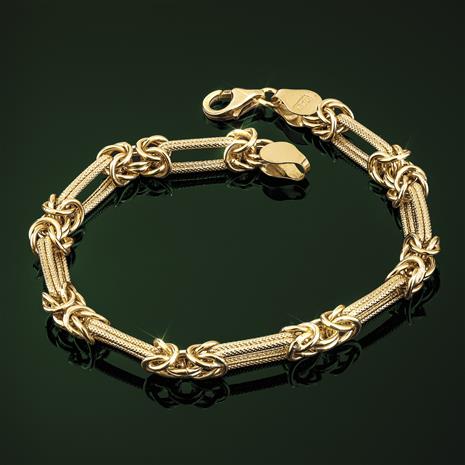 Byzantina Moderna 14K Gold Bracelet