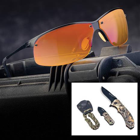 The Sharps Shooting Glasses with FREE Survival Set