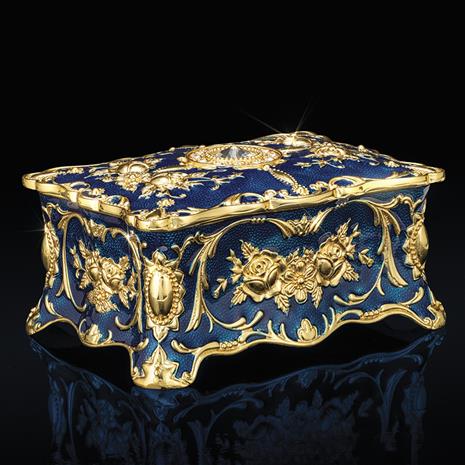 Imperial Rose Jewelry Box