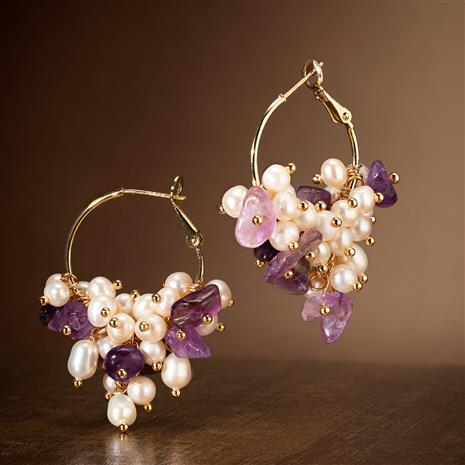 Purple Sands Earrings