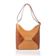 Italian Leather Handbag (Carmel)
