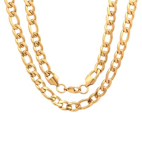 Men's Figaro Necklace (Gold-finished)