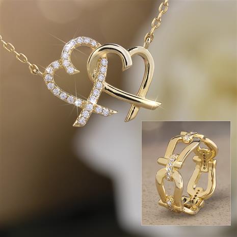 La Vie Lab-Grown Diamond Necklace & Ring