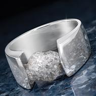 Rugged Diamond Men's Ring