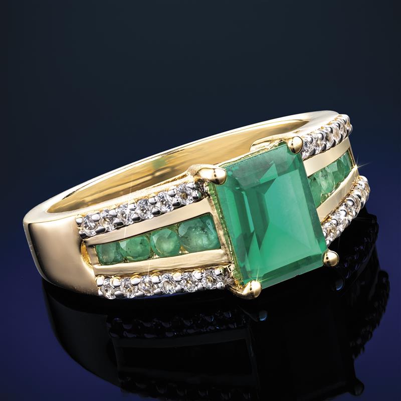 Sakota Emerald Ring