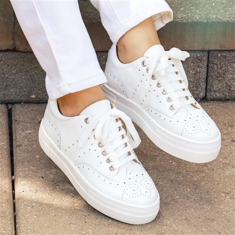 Ladies Bianco Sneaker