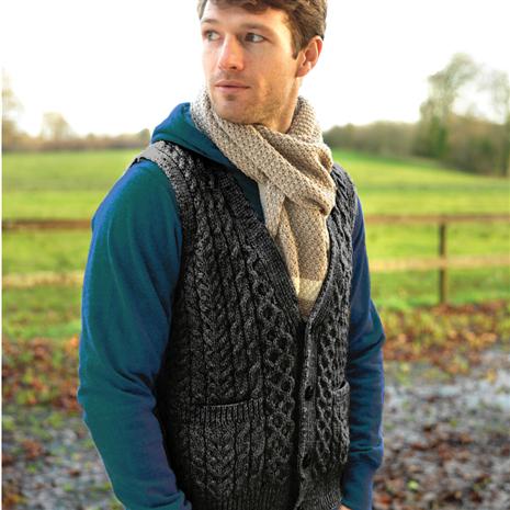 Genuine Irish Wool Vest | Vindu