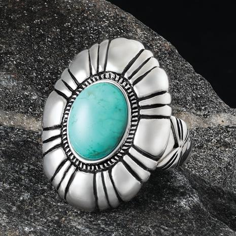 Jewel of the Desert Turquoise Ring